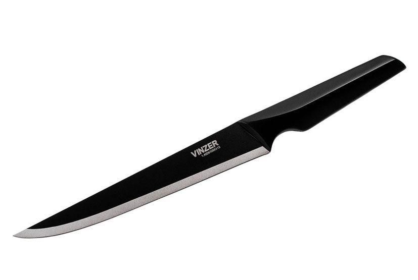Ніж для м'яса VINZER Geometry Nero Line 20,3 см. (89303) 50303 фото
