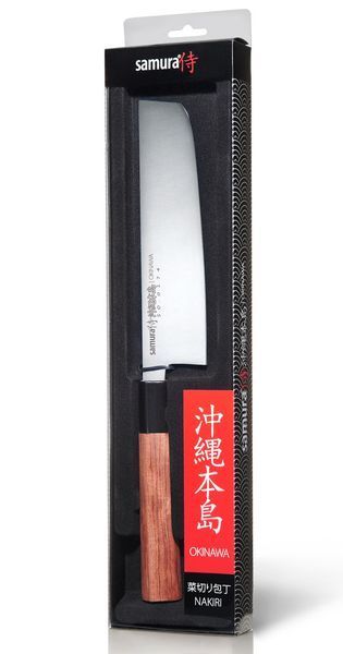 НОЖ КУХОННЫЙ ОВОЩНОЙ НАКИРИ, 172 ММ, SAMURA "OKINAWA" (SO-0174) SO-0174 фото
