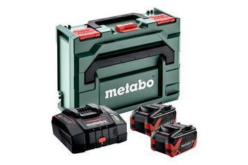 Базовый комплект Metabo LiHDX 2x8.0 Ач + 1x ASC 290 + MetaBox 685305000 685305000 фото