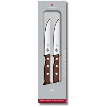 Набір ножів Victorinox Wood Steak Set 2 шт. 5.1200.12G 5.1200.12G фото