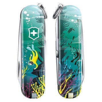 Складной нож Victorinox Classic LE "Deep Dive" 5,8 см 0.6223.L2006 0.6223.L2006 фото