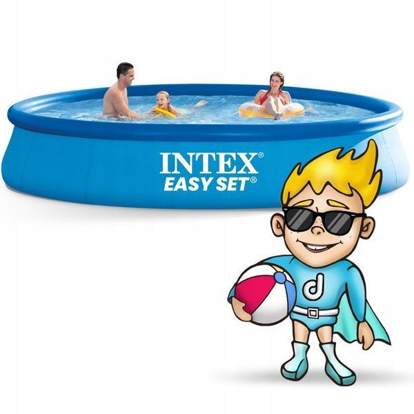 Басейн надувний 15в1 Intex 28158, 457 х 84 см DM-28158-M фото
