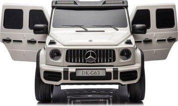 Дитяча акумуляторна машинка Mercedes Benz G63 AMG XXL Біла PA.DK-G63.BIA фото