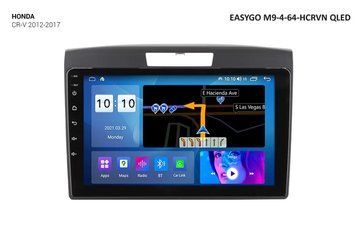 Штатна автомагнітола EasyGo M9-4-64-HCRVN QLED Honda CR-V 2012-2017 EG M9-4-64-HCRVN QLED фото