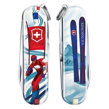 Складной нож Victorinox Classic LE "Ski Race" 5,8 см 0.6223.L2008 0.6223.L2008 фото