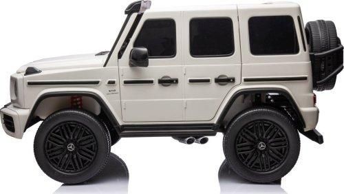 Дитяча акумуляторна машинка Mercedes Benz G63 AMG XXL Біла PA.DK-G63.BIA фото