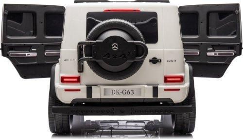 Дитяча акумуляторна машинка Mercedes Benz G63 AMG XXL Біла PA.DK-G63.BIA фото