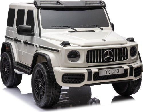 Дитяча акумуляторна машинка Mercedes Benz G63 AMG XXL Біла PA.DK-G63.BIA фото