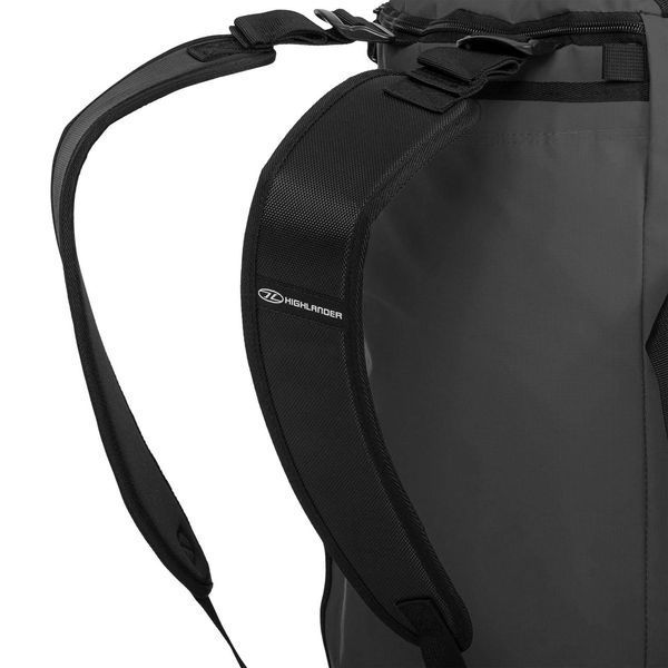 Сумка дорожня водозахисна Highlander Storm Kitbag 30L Black (DB121-BK) 926933 фото