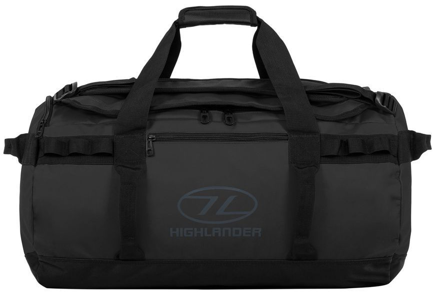 Сумка дорожня водозахисна Highlander Storm Kitbag 45L Black (DB122-BK) 926935 фото