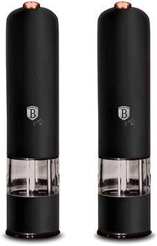 Набір електричних млинів для солі та перцю Berlinger Haus Black Rose Collection (BH-9286) BH-9286 фото