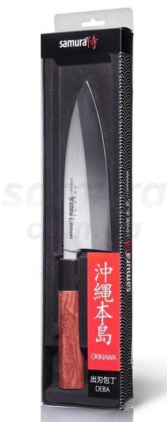 Нож кухонный Деба, 170 мм, Samura "Okinawa" (SO-0129) SO-0129 фото