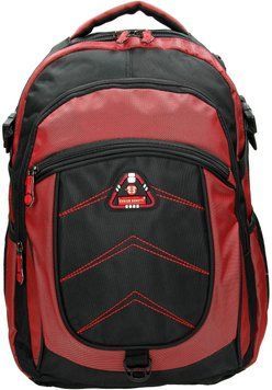 Міський рюкзак Enrico Benetti BARBADOS Black-Red відд. для ноутбука 17", 39 л (Eb62011 618) Eb62013 618 фото