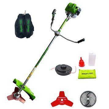 Мотокоса PROFI-TEC PT-5200 PRO (2 диска SWISSNOX + катушка + ранець) 001833P фото