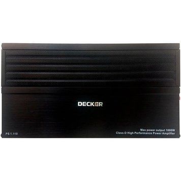 Автомобільний підсилювач Decker PS 1.110 НФ-00003981 фото