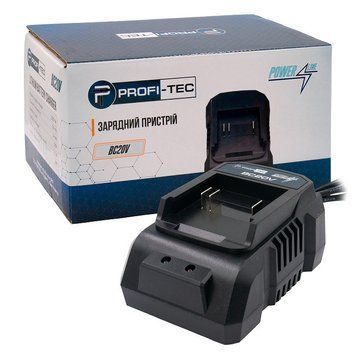 Зарядний пристрій PROFI-TEC BC20V (2.0 А, сумісний із батареями PROFI-TEC Powerline) 006391P фото