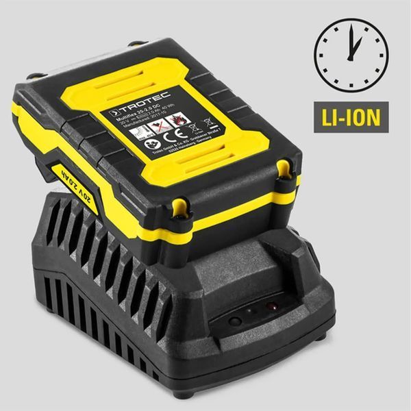 Дриль-шурупокрут акумуляторний ударний Trotec PHDS 11-20V + кейс (4410000502) DAS302795 фото