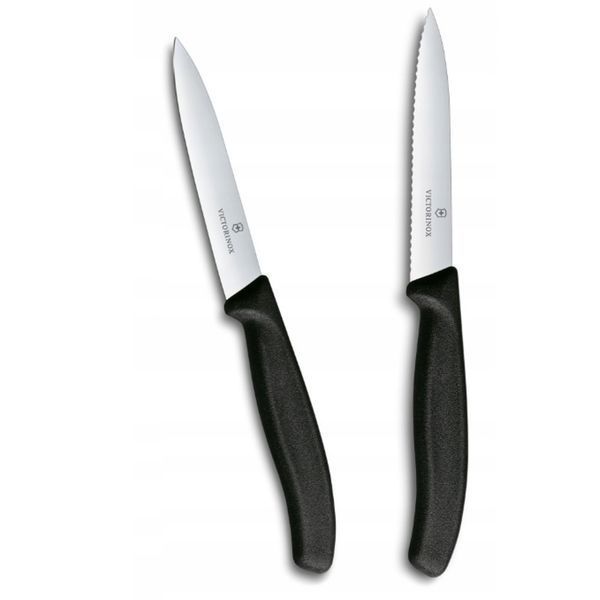 Набір ножів для чищення овочів Victorinox Swiss Classic 2 ножа чорн 6.7793.2 6.7793.2 фото