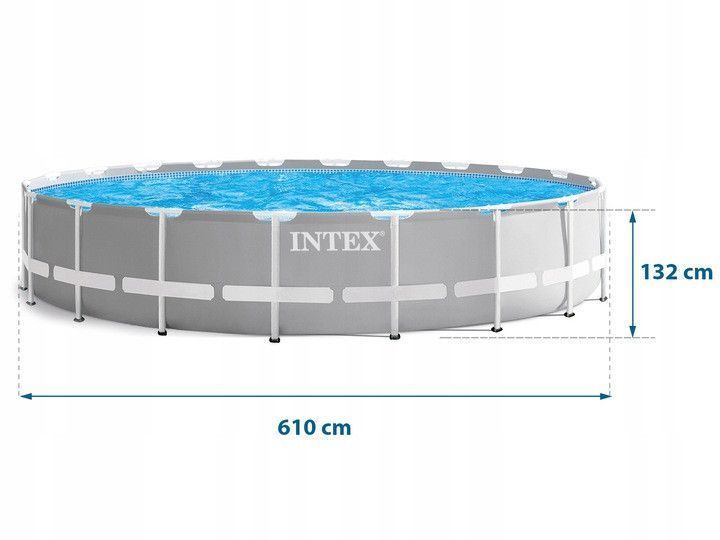 Басейн каркасний 20в1 Intex 26756, 610 х 132 см DM-26756-20W1 фото
