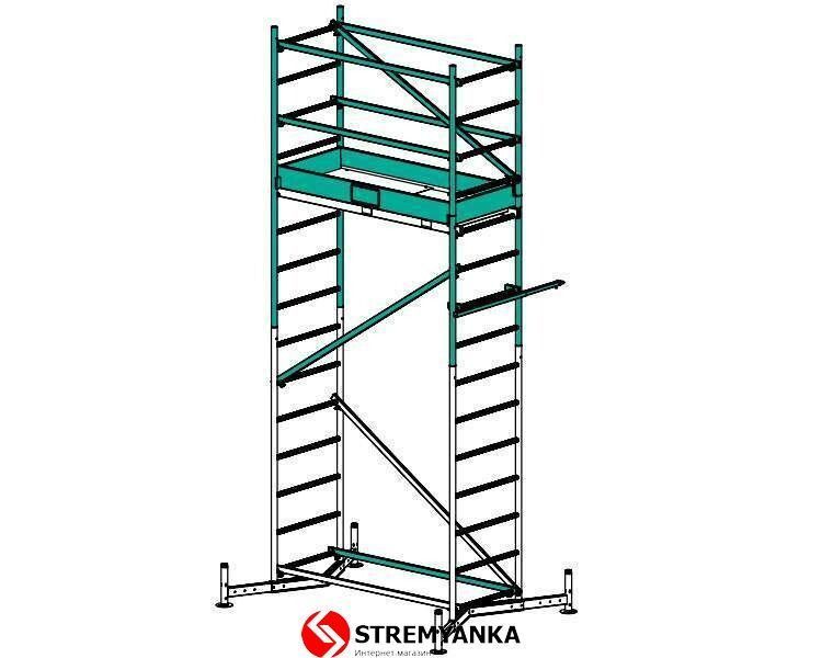Вежа-тура KRAUSE ClimTec, базова секція + 1 надбудова 710116/130 фото