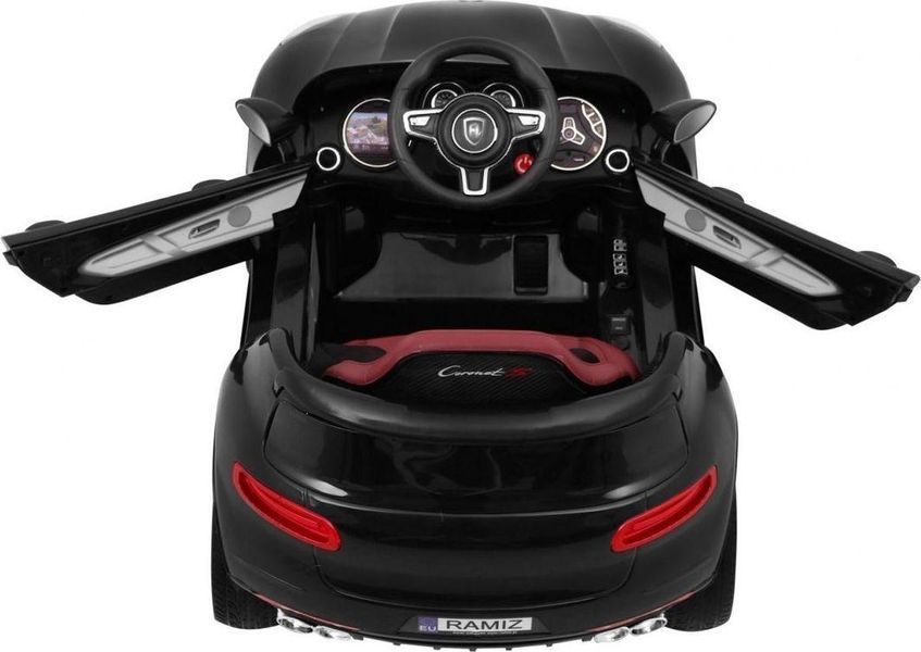 Дитяча акумуляторна машинка Turbo-S Чорна PA.HL1518.CZ фото