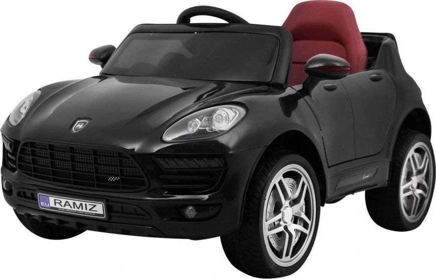 Дитяча акумуляторна машинка Turbo-S Чорна PA.HL1518.CZ фото