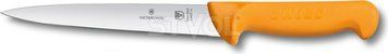 Ніж кухонний філейний Victorinox Swibo Filleting, для филе, помаранчевий, 18 см 5.8403.18 фото
