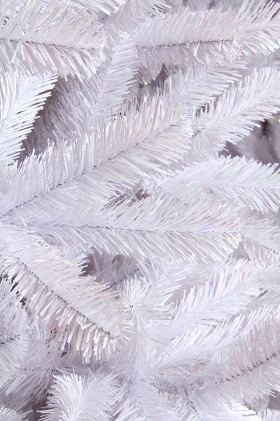 Сосна 90 см Icelandic iridescent біла з блиском із підставкою 8711473013603 фото