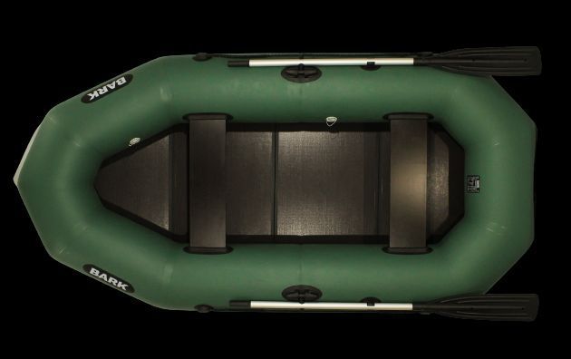 Тримісний надувний гребний човен Bark В-280 книжка В-280 книжка фото
