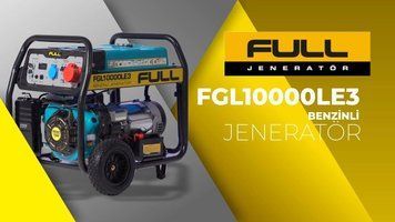 Генератор бензиновий Full FGL10000LE3 (7,5 кВт) FULL FGL 10000LE3 фото