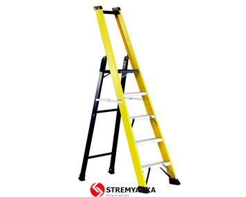 Односторонняя стремянка SVELT SMART1 5 ступеней SSMAR105 фото