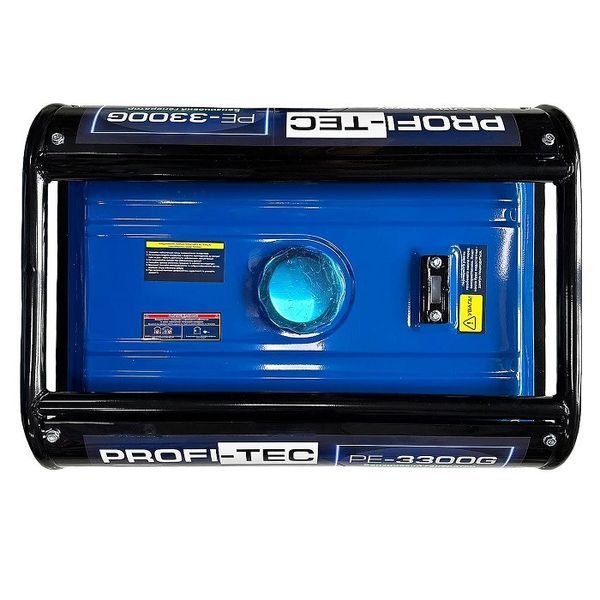 Бензиновий генератор PROFI-TEC PE-3300G (3.3 кВт, ручний стартер) 005161P фото