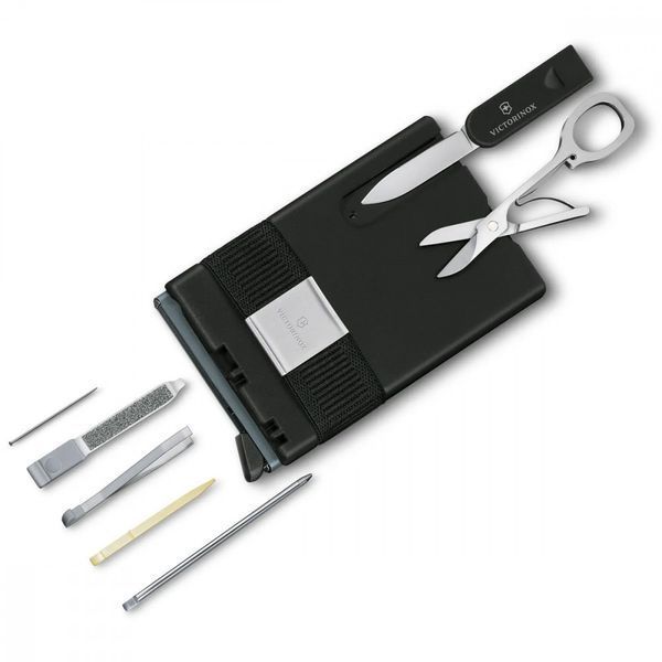 Картка-мультитул з картхолдером Victorinox SMARTCARD Wallet Sharp Gray 0.7250.36 0.7250.36 фото