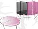 Батут THUNDER OUTSIDE PRO з зовнішньою сіткою 6 футів 183 см чорно-рожевий OUTSIDE-PRO-6FT-PINK фото 2