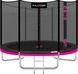 Батут THUNDER OUTSIDE PRO з зовнішньою сіткою 6 футів 183 см чорно-рожевий OUTSIDE-PRO-6FT-PINK фото 1
