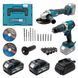 Акумуляторний набір інструментів PROFI-TEC Combo Set 2/2 POWERLine (DGA20BL, DHP485BL) (2&times;PT2050 (4.0 А&middot;год), за 005935P фото 1