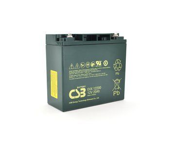 Аккумуляторная батарея CSB EVX12200, 12V 20Ah (181х77х167 мм), Q4/192 EVX12200 фото