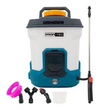 Акумуляторний обприскувач PROFI-TEC PS-10L/20V (без акумулятора та зарядного пристрою) 008348P фото