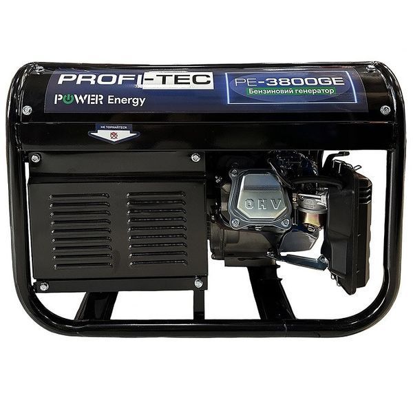 Бензиновый генератор PROFI-TEC PE-3800GE (3.8 кВт, электростартер) 004763P фото