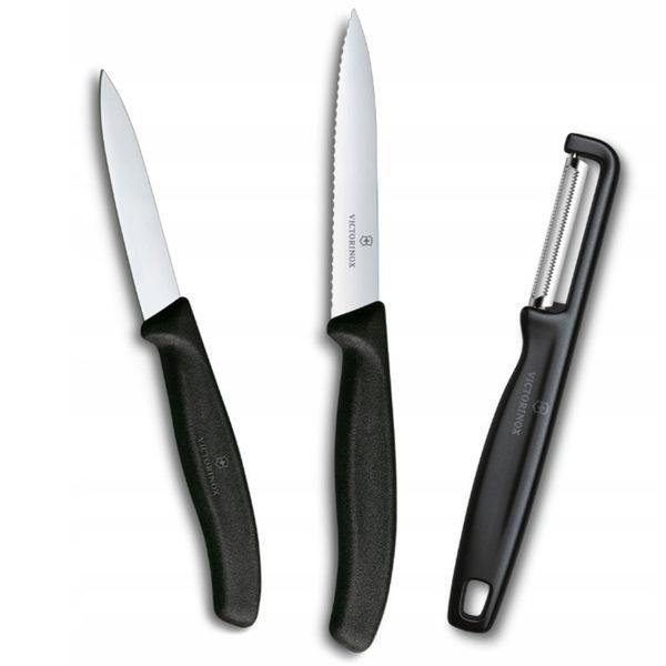 Набір для чищення овочів Victorinox Swiss Classic 3шт чорн 6.7113.33 6.7113.33 фото