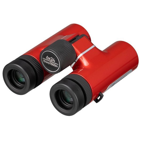 Бінокль Bresser Spirit Compact 6x24 Red (11556) 932374 фото