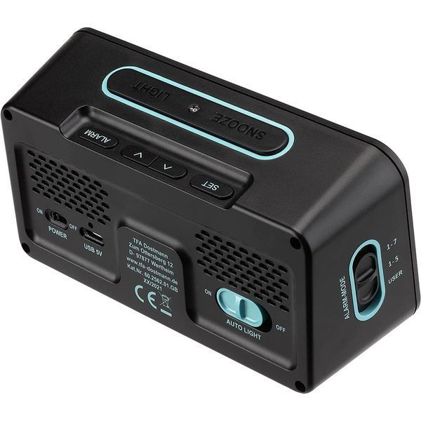 Настільний годинник з термогігрометром TFA "BOXX2" (60256201GB) 60256201GB фото