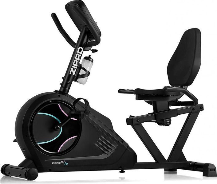 Велотренажер електромагнітний Zipro Iconsole+ Glow WM чорний 5901793678214 фото