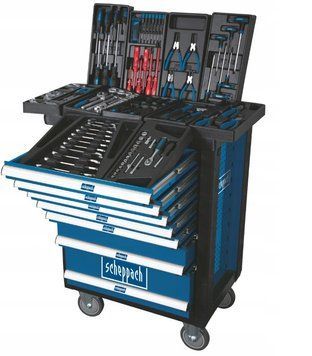 Ящик з інструментами на колесах Scheppach TW1000 (263 предмета) 5909304900 5909304900 фото