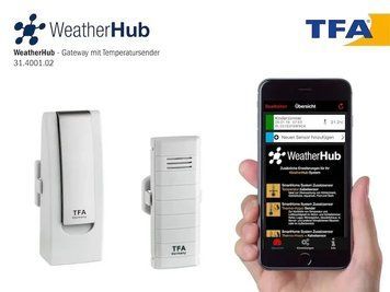Температурная станция для смартфонов TFA WeatherHub 31400102 Set1 31400102 фото
