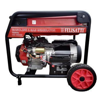 Газобензиновый генератор FELISATTI ГБГ-6500ЕК F96502 / 230В 5-5.5кВт (Пропан-Бутан / Метан / Бензин) ГБГ-6500ЕК/F96502 фото