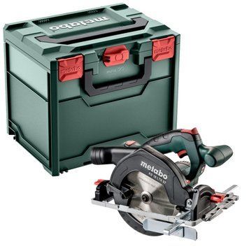 Аккумуляторная ручная циркулярная пила Metabo KS 18 LTX 57 2*5.2 Ач (Безкоштовна доставка) 601857700 фото