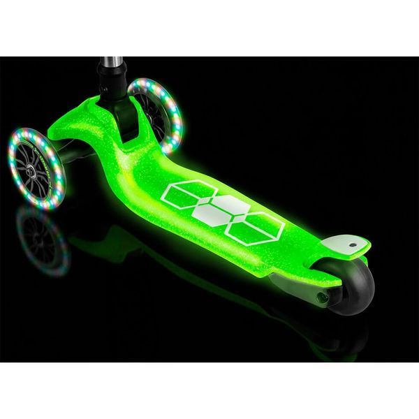 Дитячий самокат триколісний Ricokids Jelly зелений 765900 фото