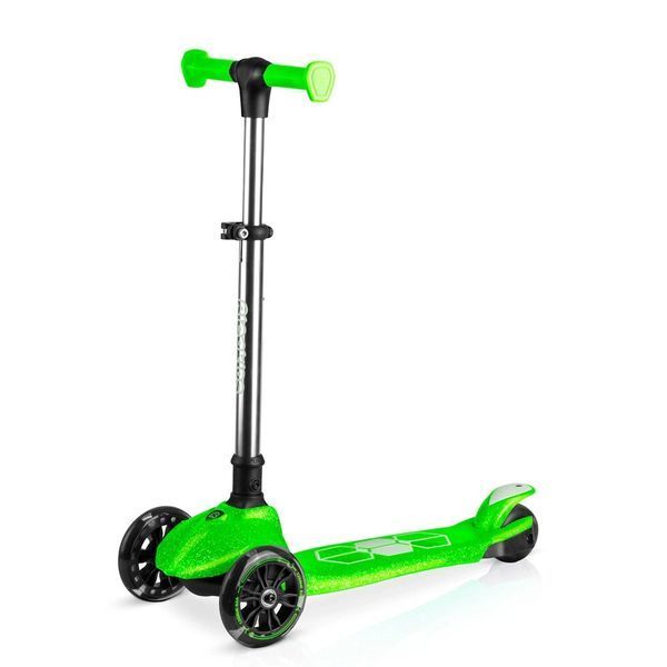 Дитячий самокат триколісний Ricokids Jelly зелений 765900 фото