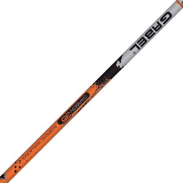 Палиці для скандинавської ходьби Gabel X-1.35 Black/Orange 125 (7008361141250) DAS301689 фото